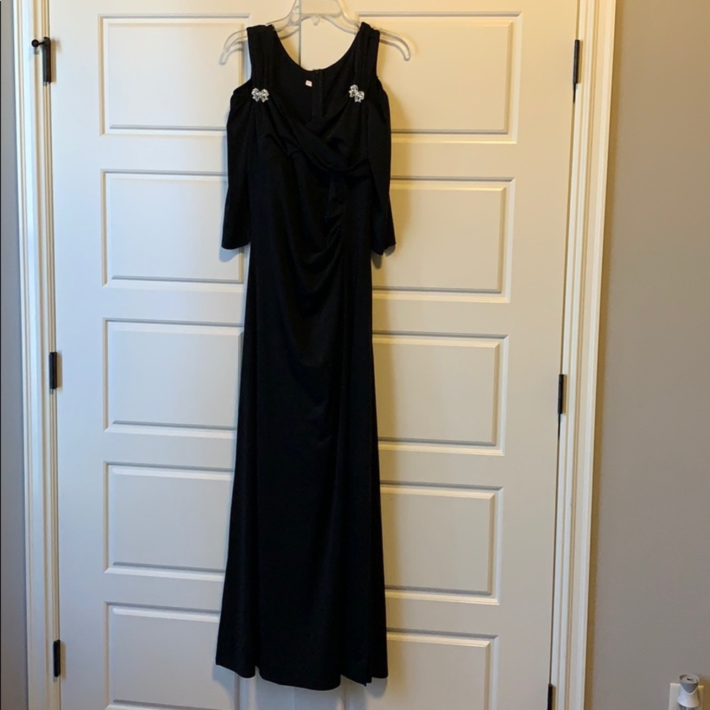 Black formal dress